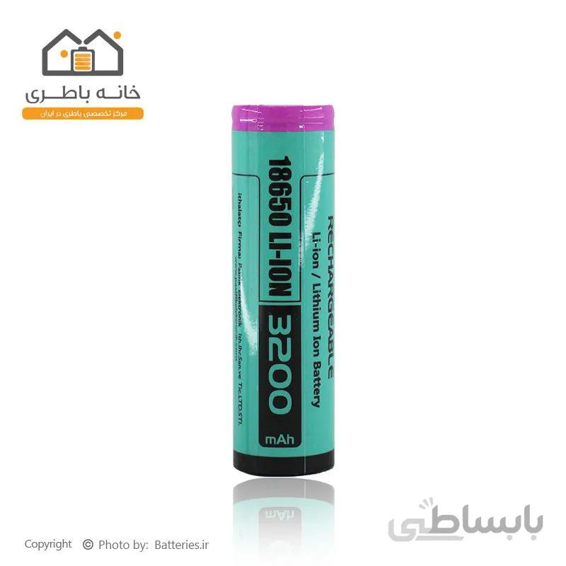 باتری شارژی 18650 لیتیوم آیون 3200 میلی آمپر اوریون Orion