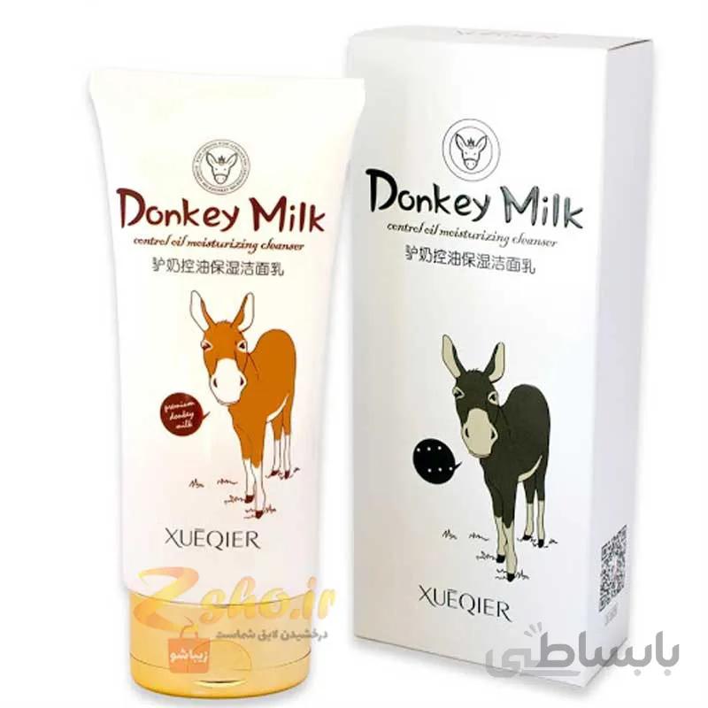 کرم مرطوب کننده شیر الاغ Donkey Milk Xueqier