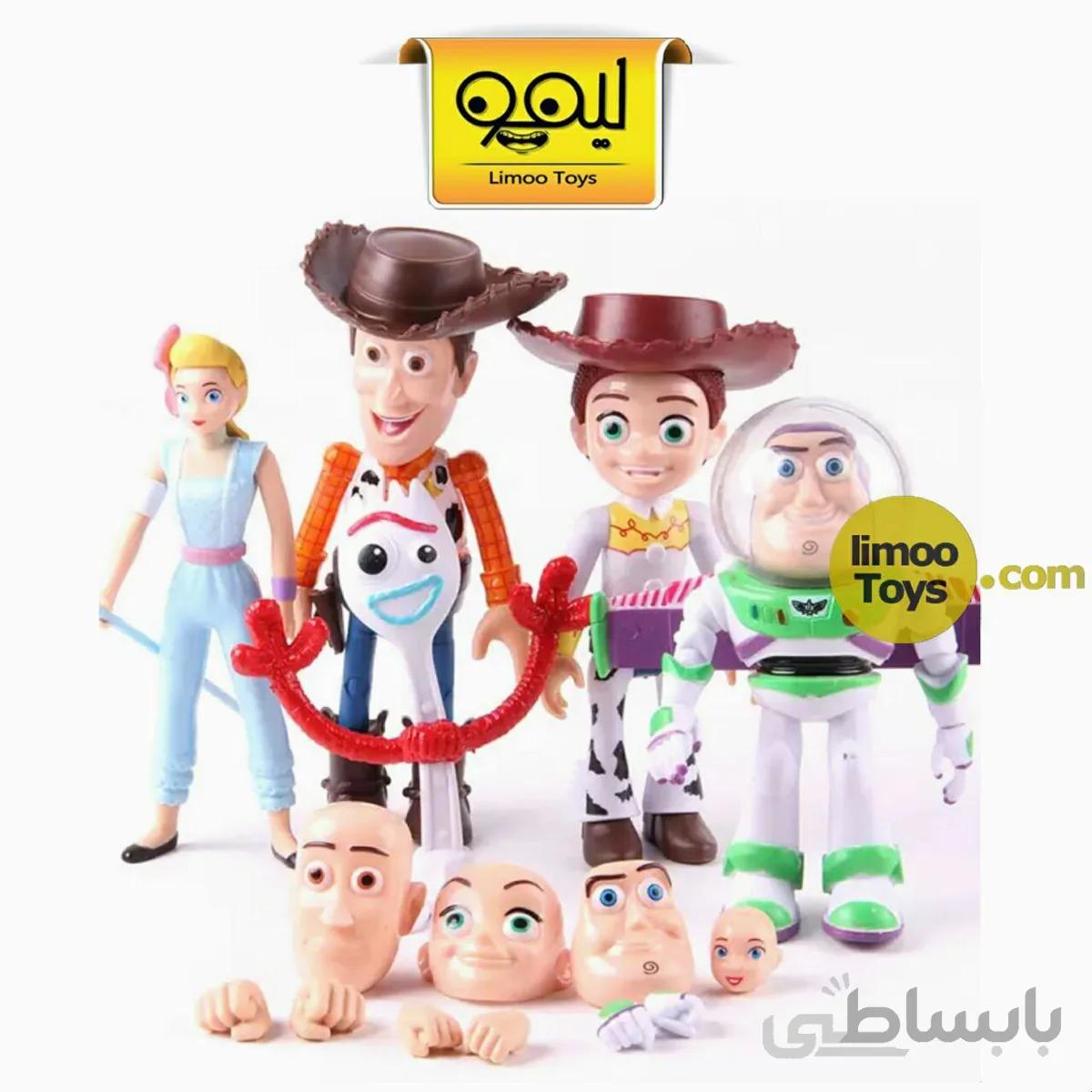 مجموعه فیگور 5 عددی داستان اسباب‌بازی