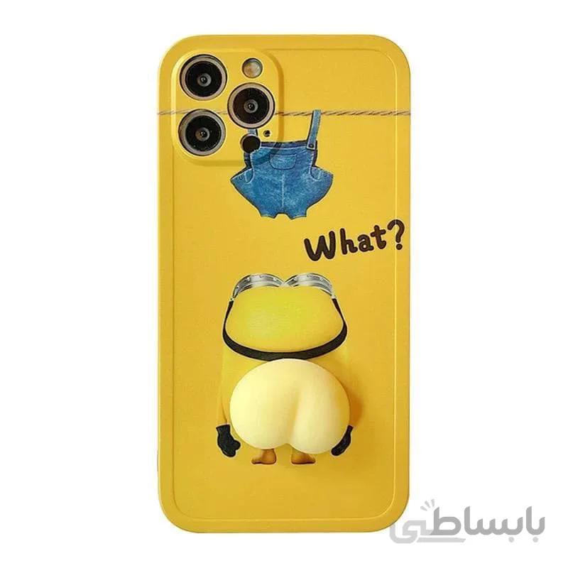 قاب آیفون مدل مینیون هلویی (New)