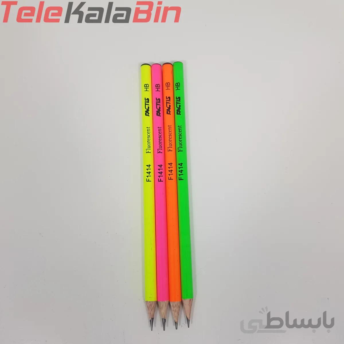مداد مشکي فلورسنتي فکتيس