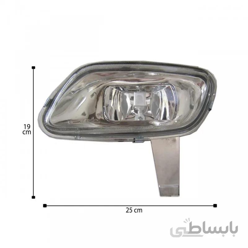 چراغ پرژکتور (مه شکن ) پژو پارس شیشه کریستالی
