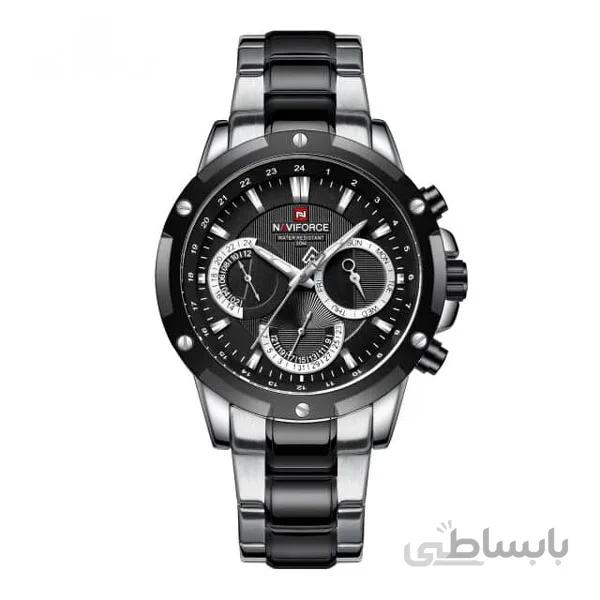 ساعت مچی مردانه نیوی فورس مدل NAVIFORCE NF9196 S/B
