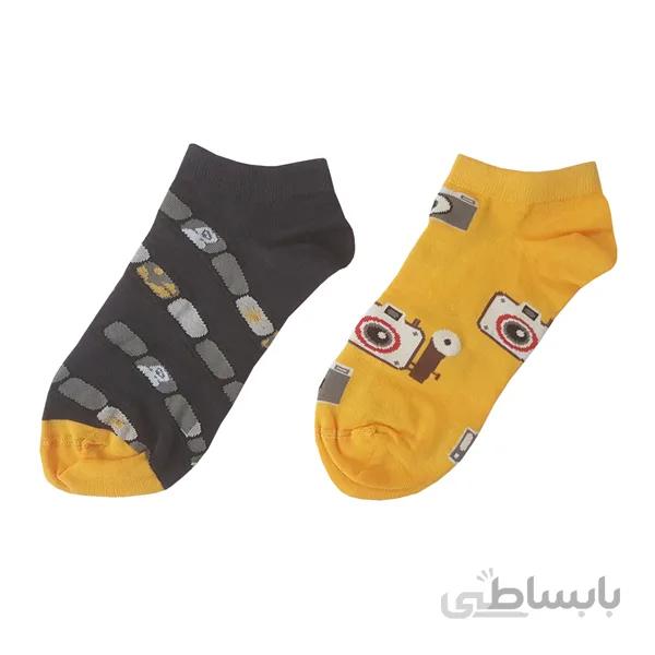 جوراب مچی زنانه و مردانه فانتزی لنگه به لنگه جدید و شیک کد PH416