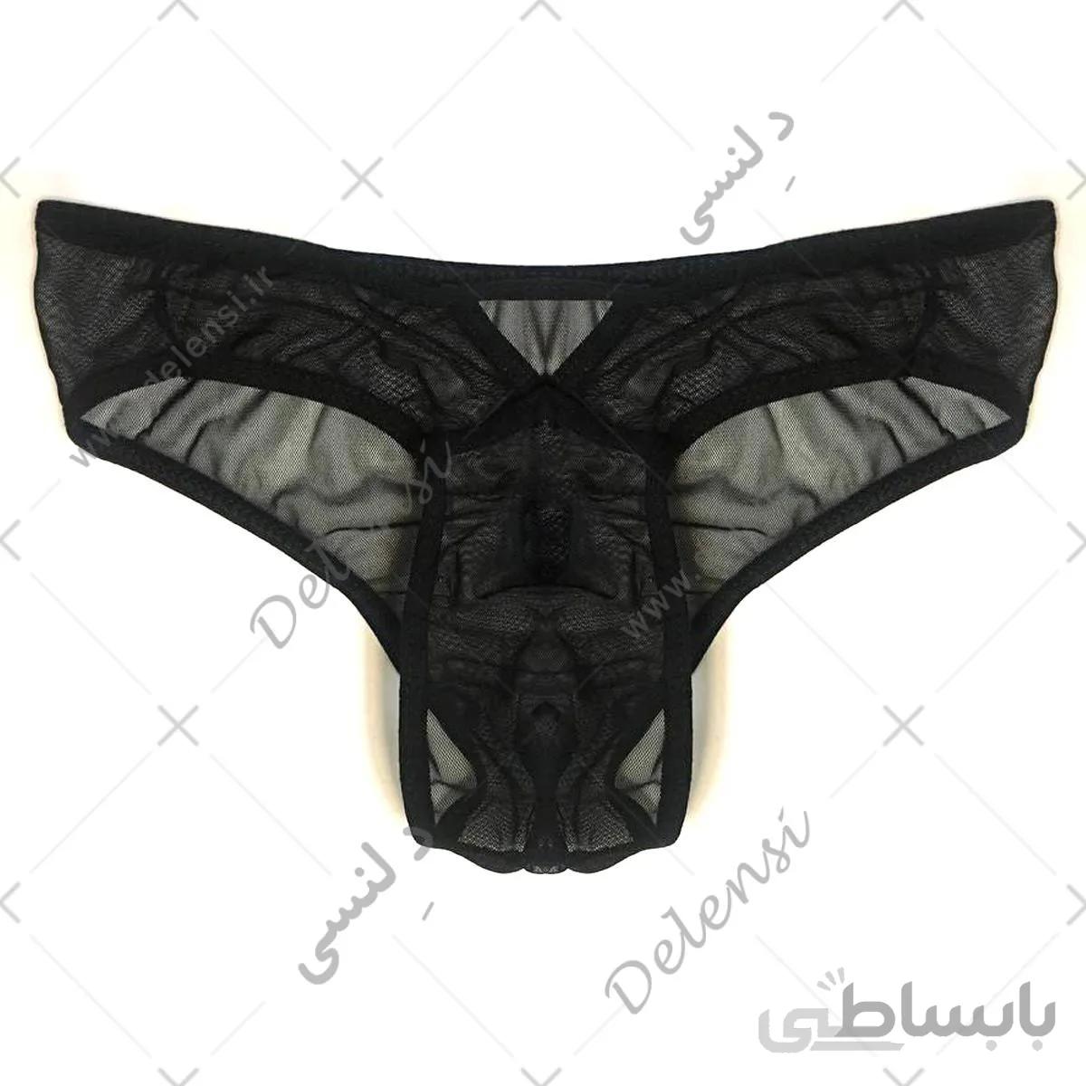 شورت مردانه فانتزی توری مدل دار