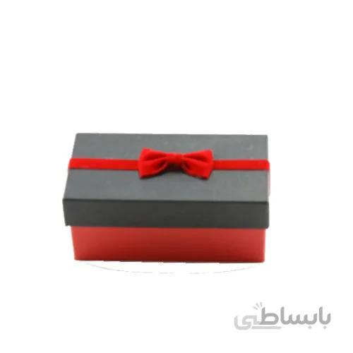 جعبه هدیه ساعت و اکسسوری قرمز مشکی کد 36