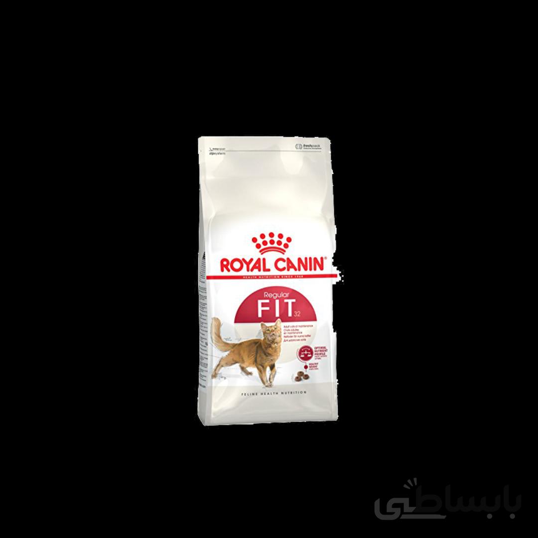 غذای خشک گربه رویال کنین مدل Regular Fit 32 وزن 2 کیلوگرم ا Royal Canin Fit 32 Cat Dry Food 2Kg