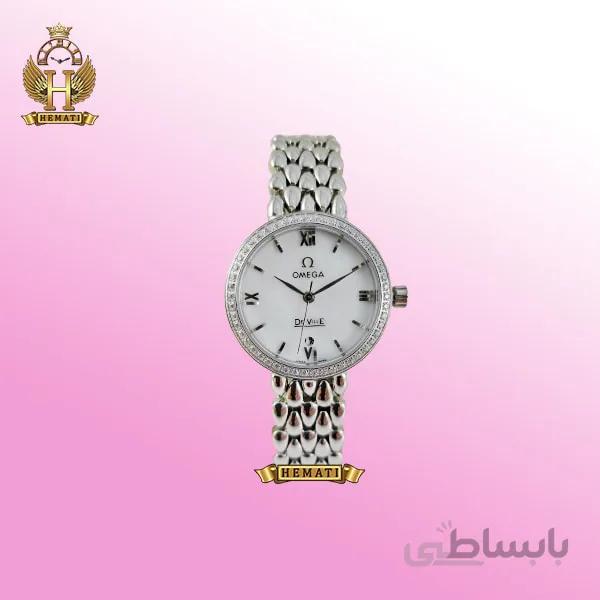 ساعت مچی زنانه امگا دویل OMEGA DE VILLE نقره ای