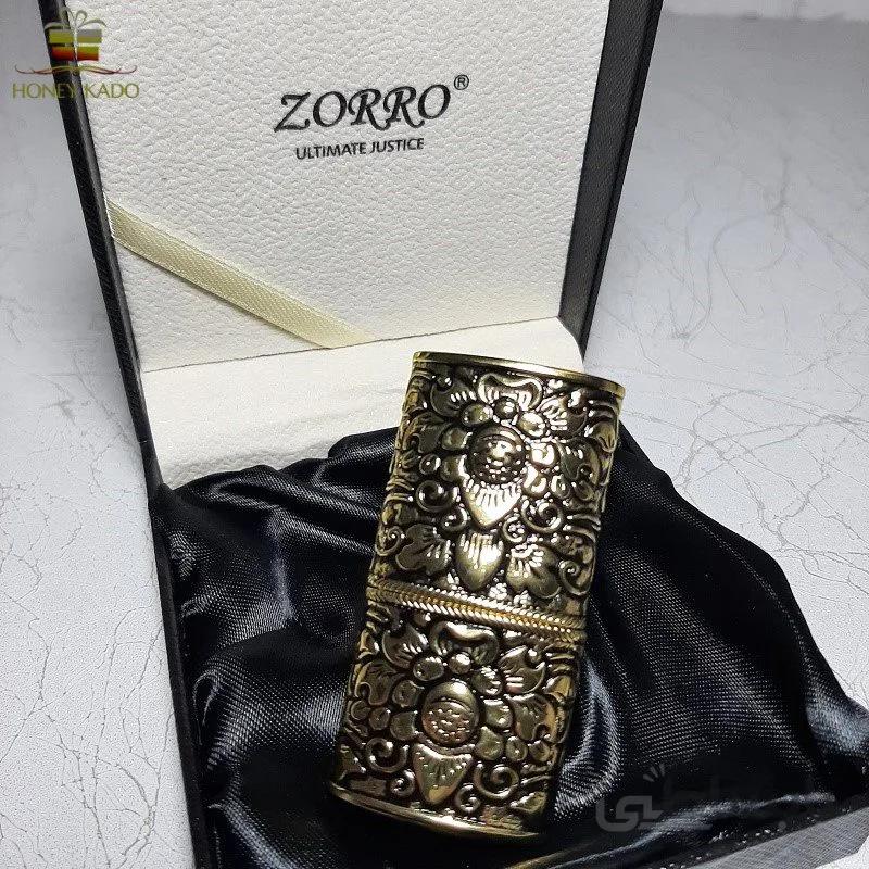 فندک برنجی بنزینی برند ZORRO