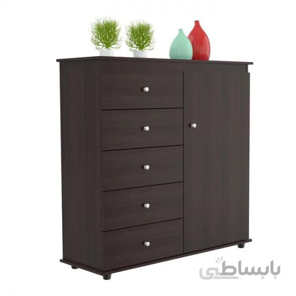 دراور 5 کشو کمددار فوبورو مدل سنا