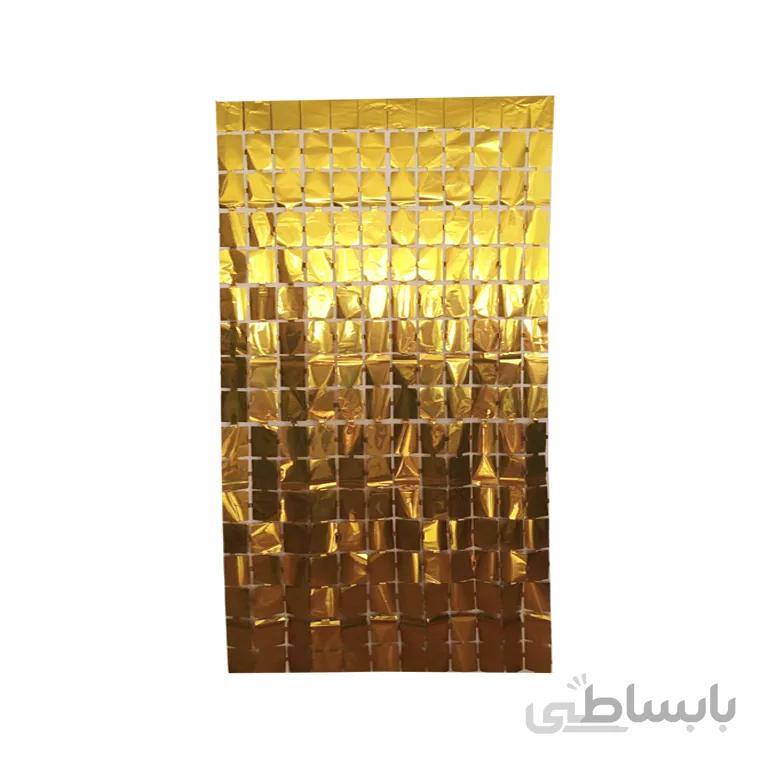پرده تزئینی متالایز طرح دیسکو مدل STR176