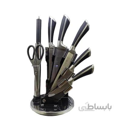 سرویس چاقو آشپزخانه ۸ پارچه رویالتی لاین مدل RL-K700