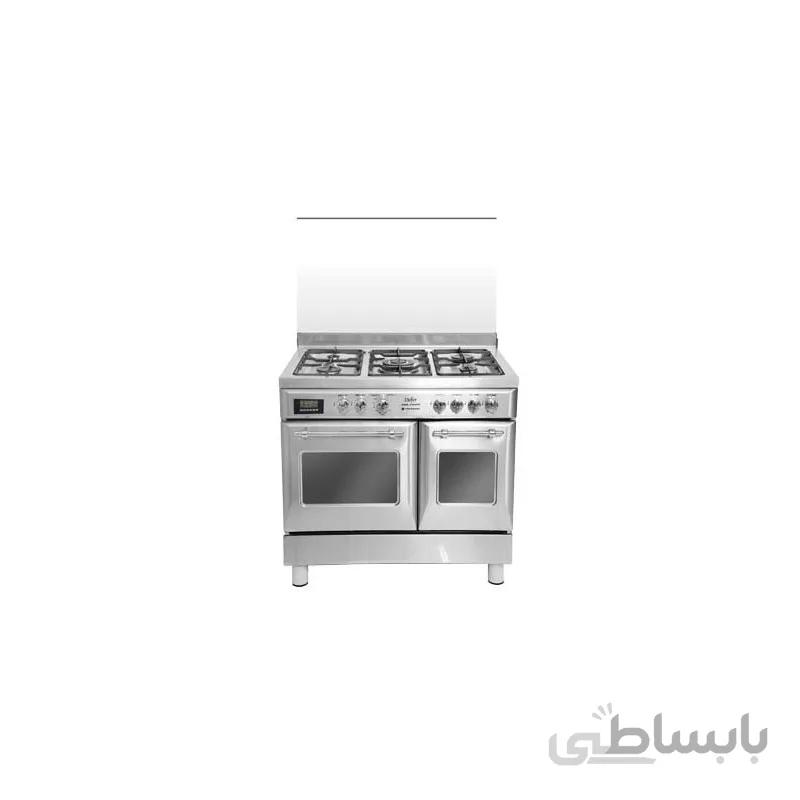 اجاق گاز پنج شعله تاکنوگاز مدل دوفر Df-L-16-PLUS ا Tacnogas five-burner gas stove Model Doffer Df-L-16-PLUS