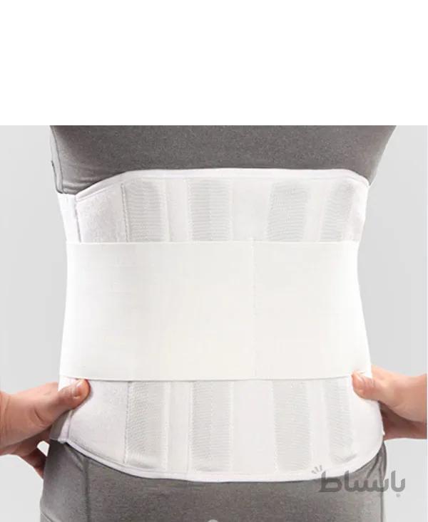 کمربند طبی سخت با کش پهن پاک سمن ا Paksaman Lumbosacral Corset with Hard Bar Wide Strap