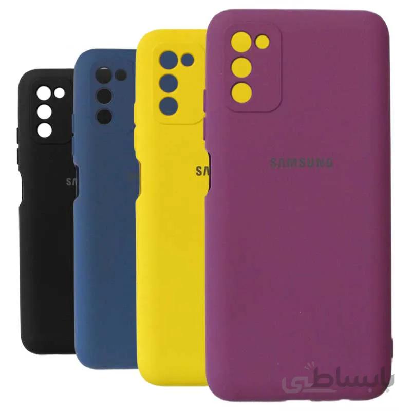 قاب سیلیکونی محافظ لنزدار زیربسته سامسونگ Samsung A03s