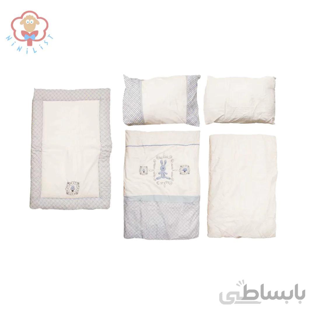 سرویس خواب کودک 5 تکه کیدبو Kidboo Rabbito Blue