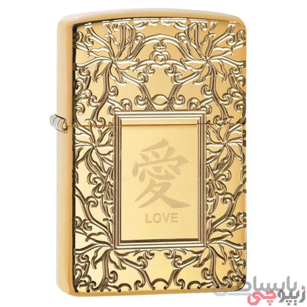 فندک زیپو اصل کد ۴۹۰۲۲ – Original Zippo Chinese Love