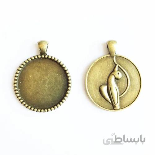 خرج کار آویزی زردقلم بسته دو عددی کد kkz1003