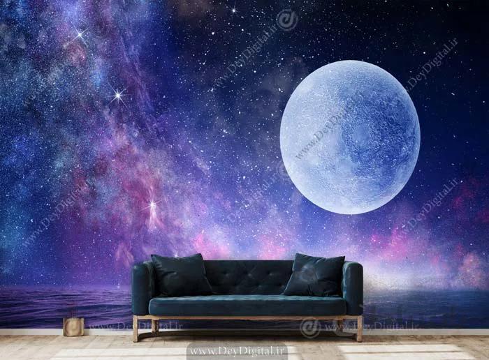 پوستر دیواری آسمان شب BA-3924