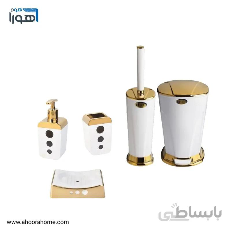 ست سرویس بهداشتی آرتا سفید طلا