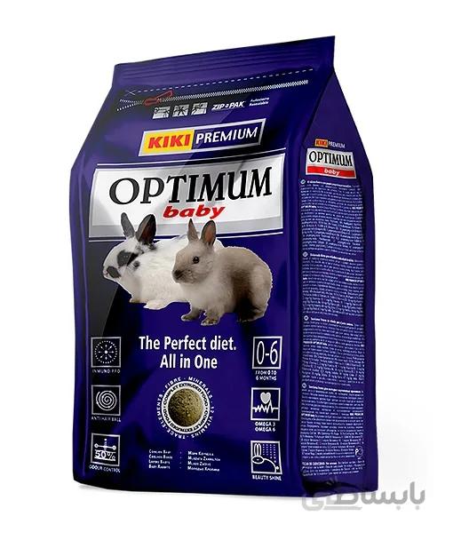 پلت تغذیه روزانه خرگوش نابالغ kiki optimum baby