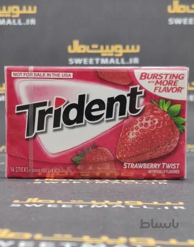 آدامس تریدنت 34 گ Trident-توت فرنگی