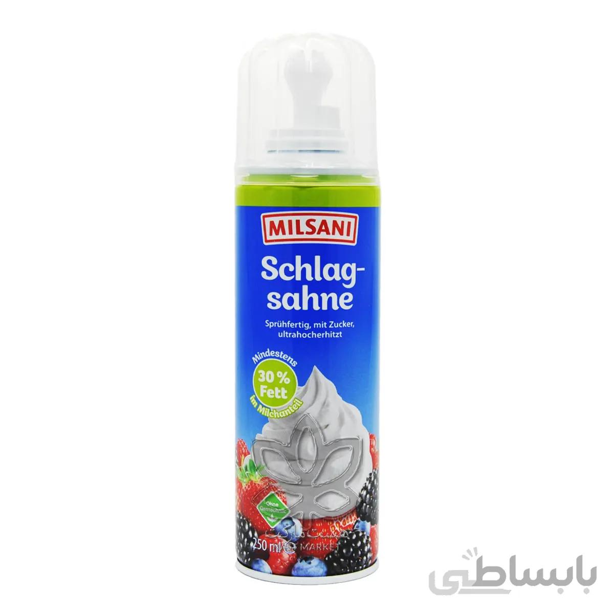 اسپری کف خامه ۲۵۰ میل میلسانی – milsani