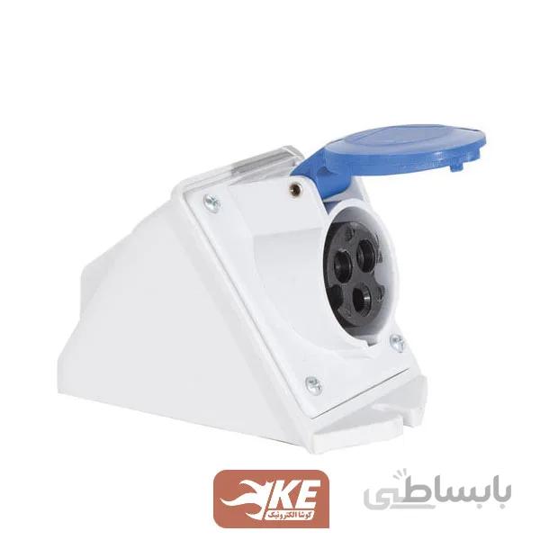 سوکت صنعتی 3 شاخه 16 آمپر ثابت مادگی پارت