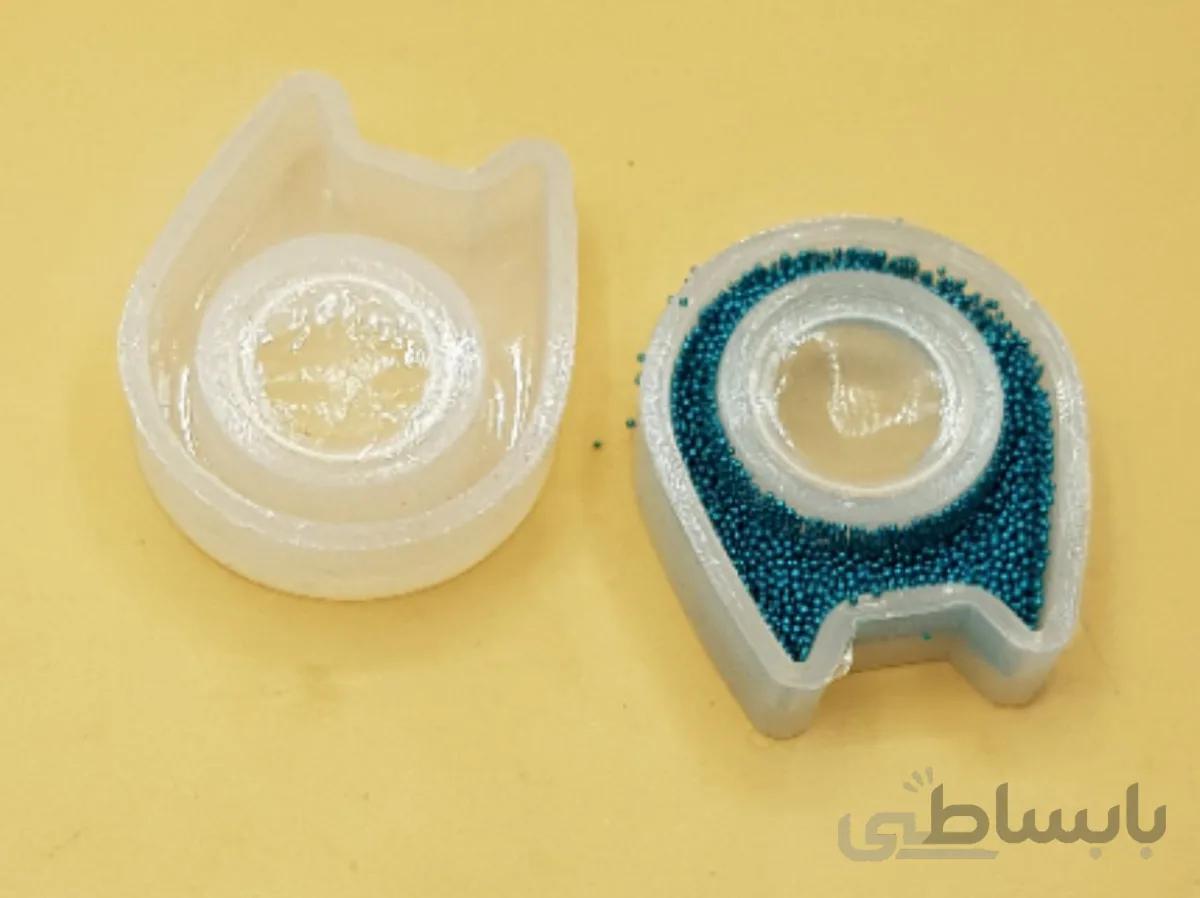 قالب سیلیکونی انگشتر مدل گربه کد 222
