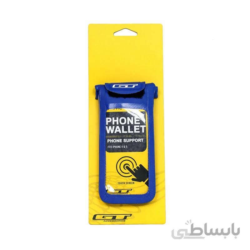 کیف نگهدارنده موبایل مخصوص دوچرخه برند جی تی مدل Traffic blue