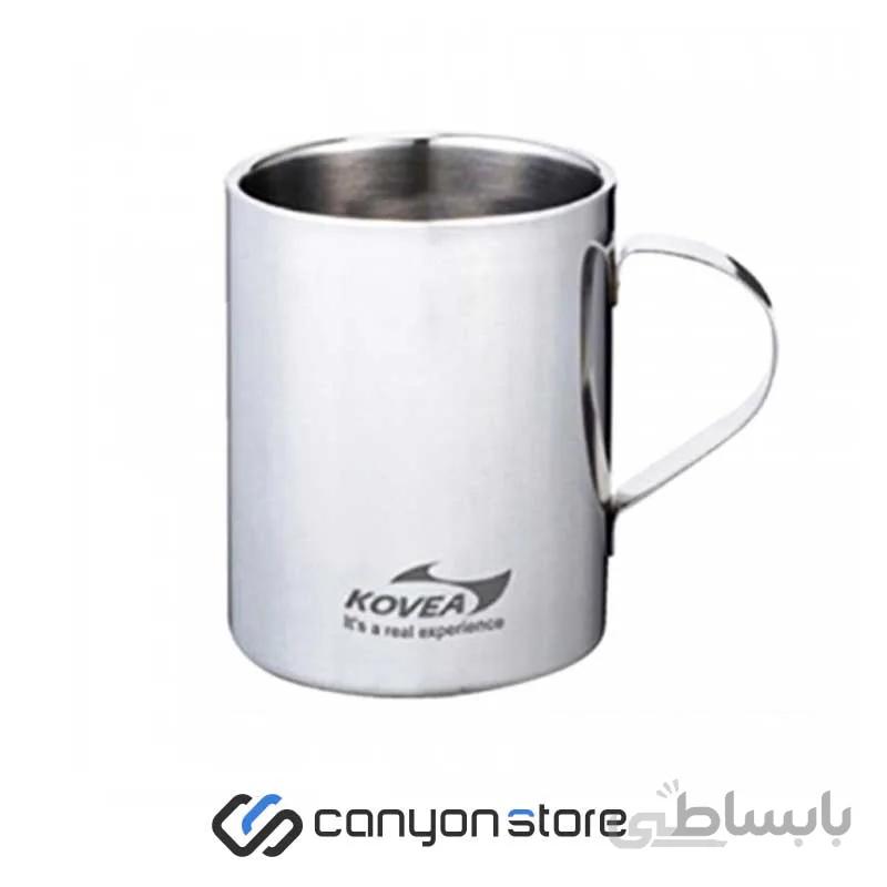 لیوان استیل کووآ 300 میلی لیتر – Kovea Double Mug Cup