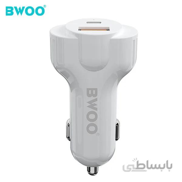 BWOO – شارژر فندکی USB + Type C