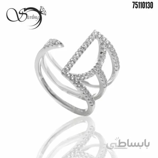 انگشتر نقره زنانه کد:۲۱۲۶