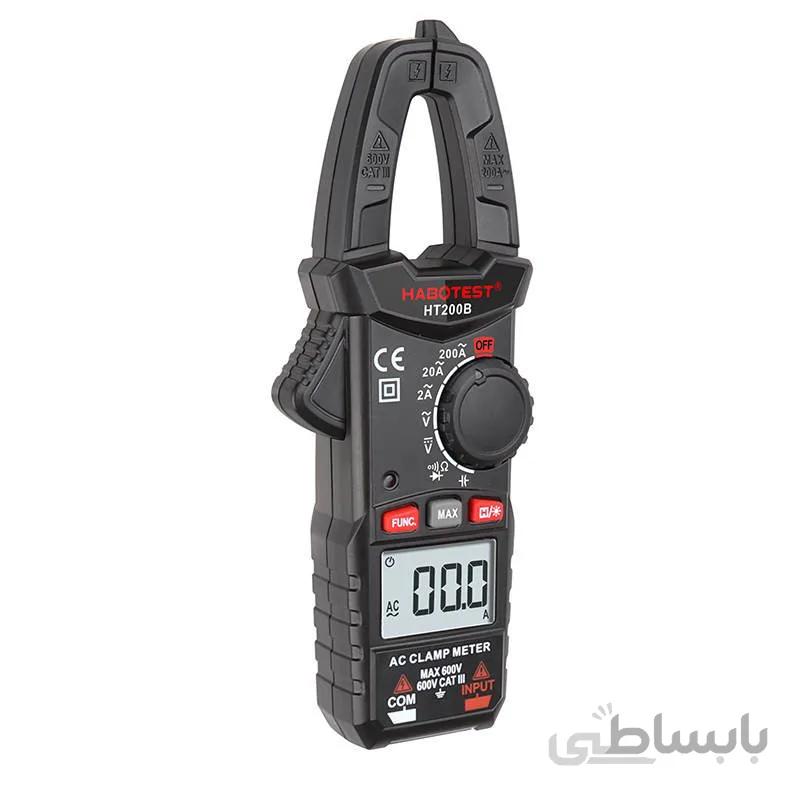 مولتی متر انبری 200 آمپر AC هابوتست مدل HABOTEST HT200B