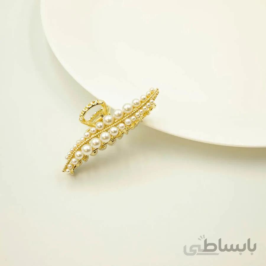کلیپس فلزی مرواریدی کد C138