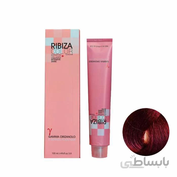 رنگ مو ریبیزا بلوند ماهگونی شاه بلوطی روشن شماره 7.5