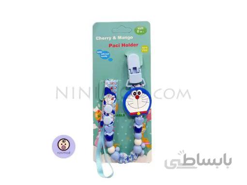 زنجیر پستانک Cherry & Mango طرح Doraemon