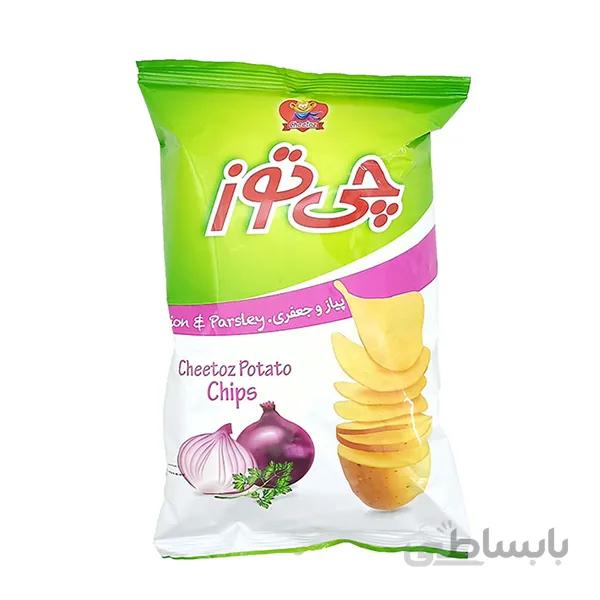 چیپس چی توز با طعم پیاز جعفری