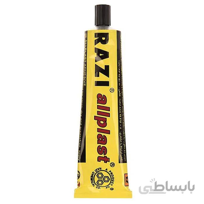 چسب همه کاره رازی مدل Allplast حجم 100 میلی لیتر