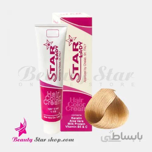 رنگ موی بلوند طلایی روشن شماره 8.5 استارليدی حجم 120 ميلی لیتر