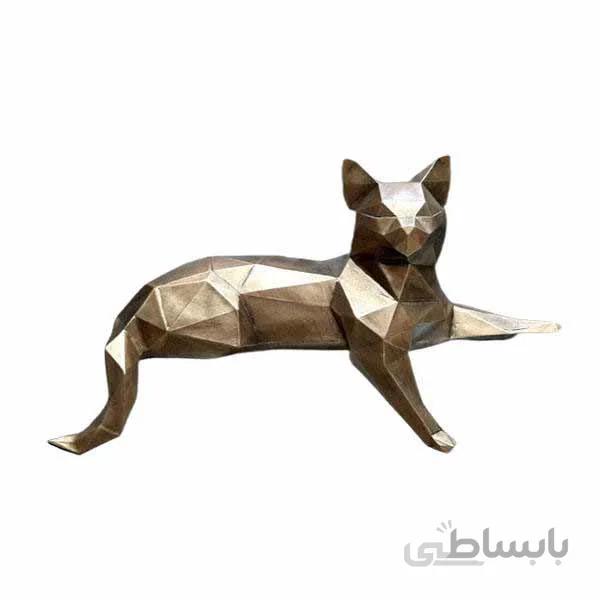 مجسمه مدل گربه گرافیکی ونداهایپر مشکی