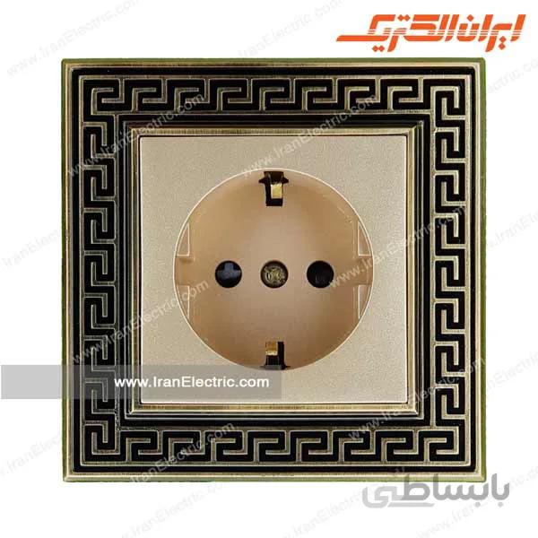 پریز برق ارت دار آرکا بژ