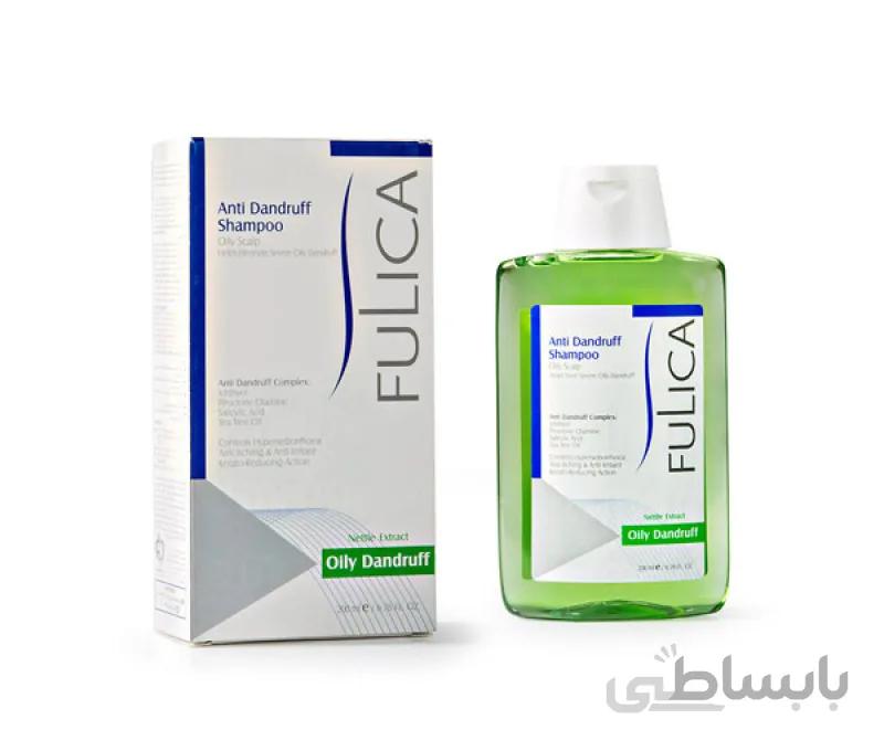 شامپو ضد شوره چرب فولیکا مناسب موهای چرب پارس حیان ۲۰۰ میل ا Fulica Oily Dandruff Shampoo 200 ml