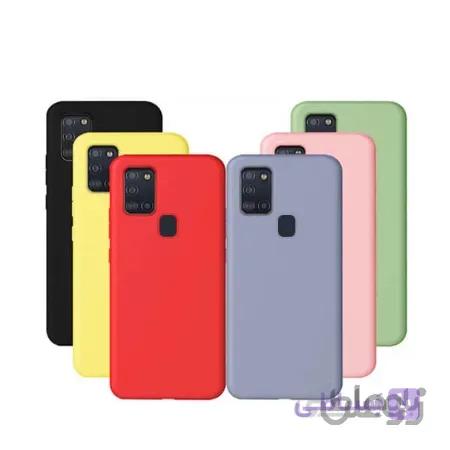 کاور سیلیکونی مناسب برای گوشی Samsung Galaxy A21s کد 23333