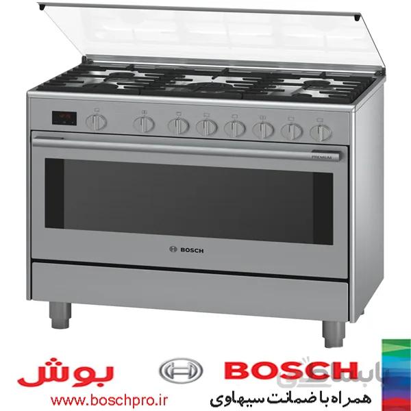 اجاق گاز استیل 5 شعله بوشHSG738357M با ضمانت سیهاوی