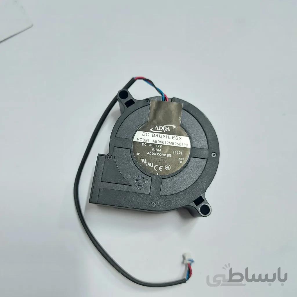 فن حلزونی 5.5*5.8*2.5 سانتیمتر ۱۲ولت 180 میلی آمپر زیر برد ویدئو پروژکتور سونی VPL-EX130