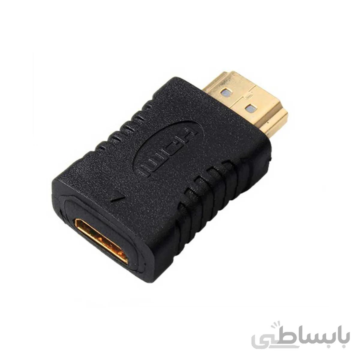 تبدیل مادگی Mini HDMI به سر نری HDMI