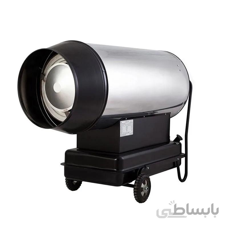 جت هیتر 95 کیلووات دوگانه سوز باکدار نیرو تهویه البرز مدل QLDB-95