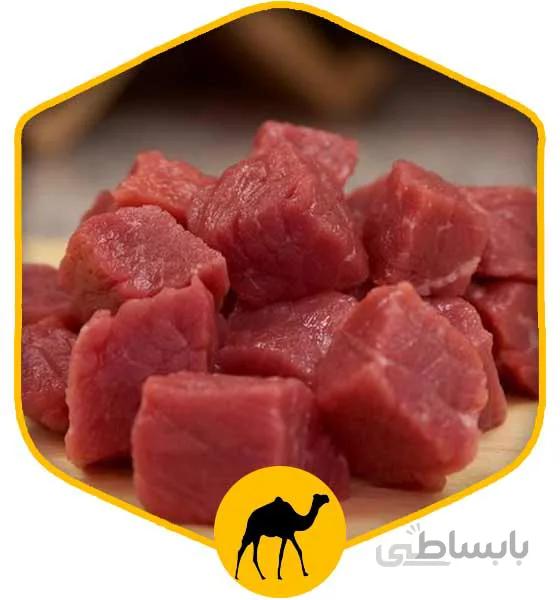 گوشت قیمه ای شتر