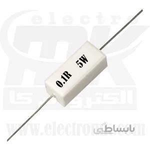 مقاومت آجری ۰.۱R 5W